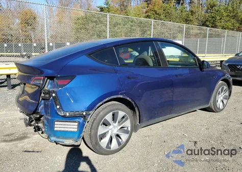 2022 Tesla Model Y z USA, uszkodzony, nr VIN 7SAYGDEE4NF535919